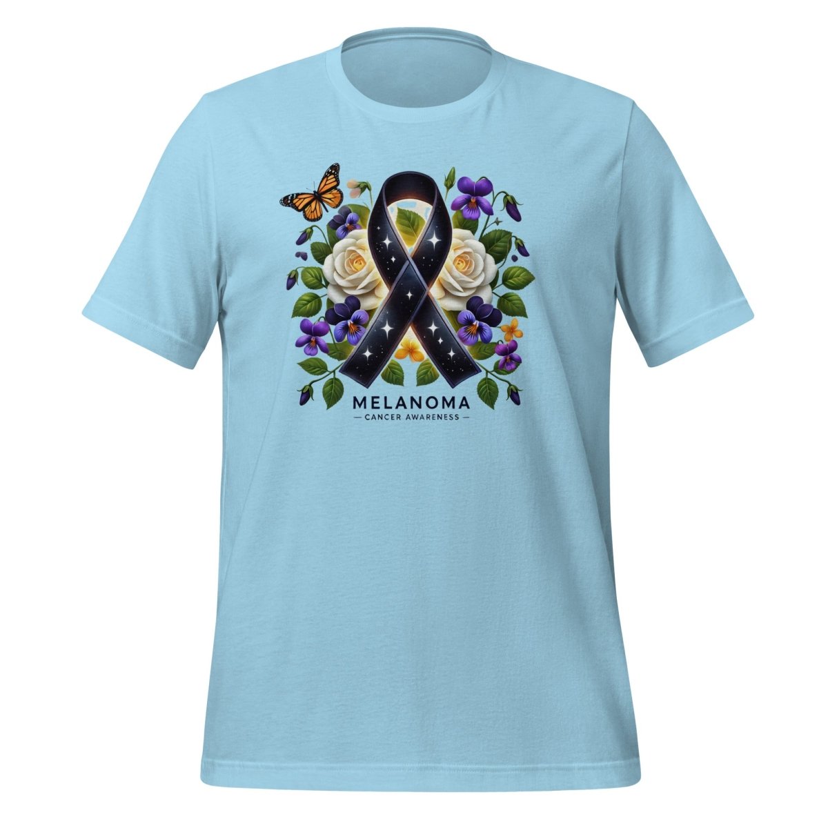 Melanoma Cancer Spring Tee - JohnVsGBMOcean BlueS