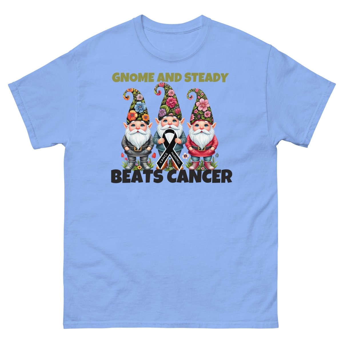 Melanoma Gnome Tee - JohnVsGBMCarolina BlueS