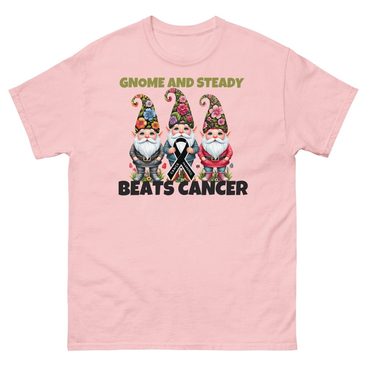 Melanoma Gnome Tee - JohnVsGBMLight PinkS