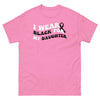 Melanoma I Wear Black for my Daughter Tee - JohnVsGBMAzaleaS