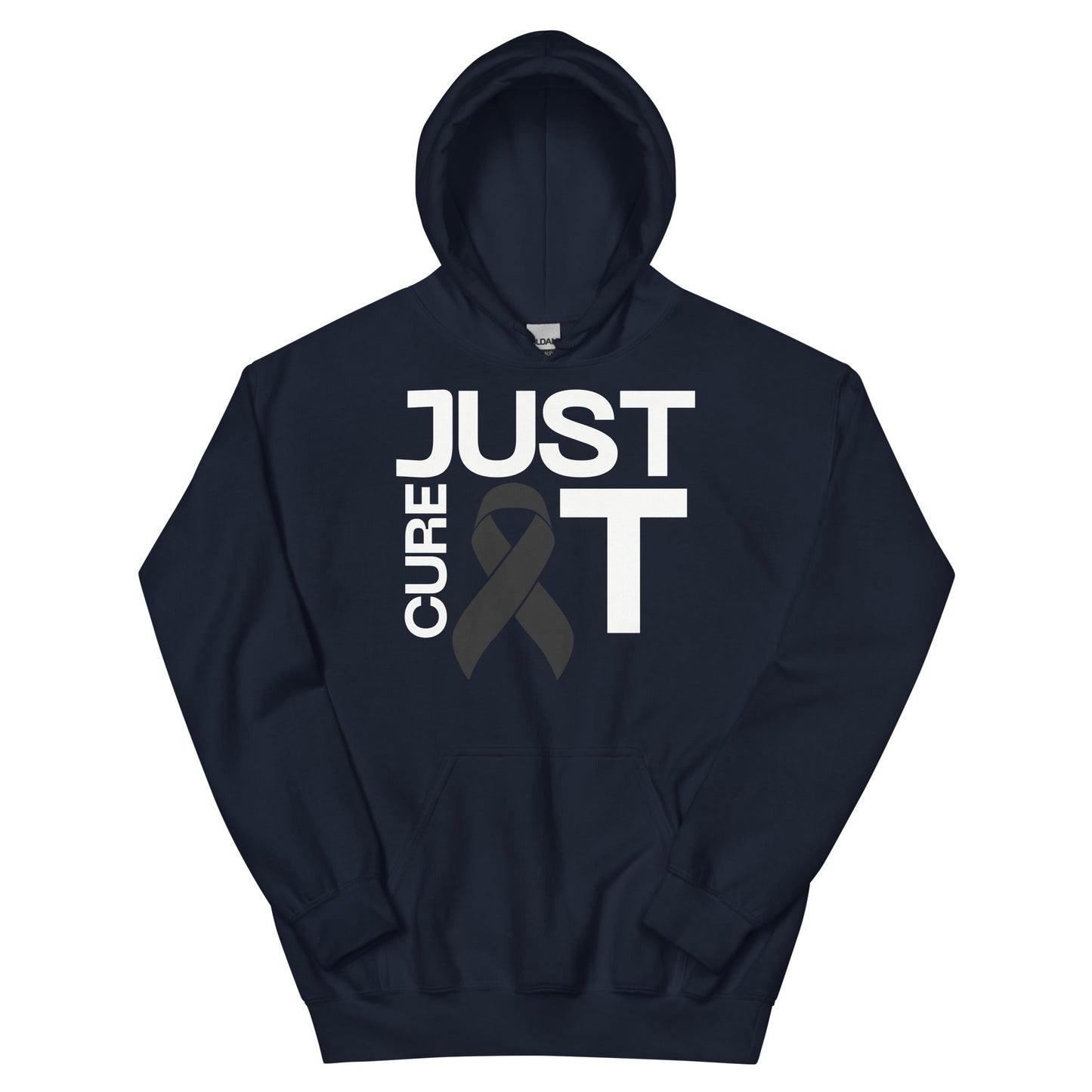 Melanoma Just Cure It Hoodie - JohnVsGBMNavyS