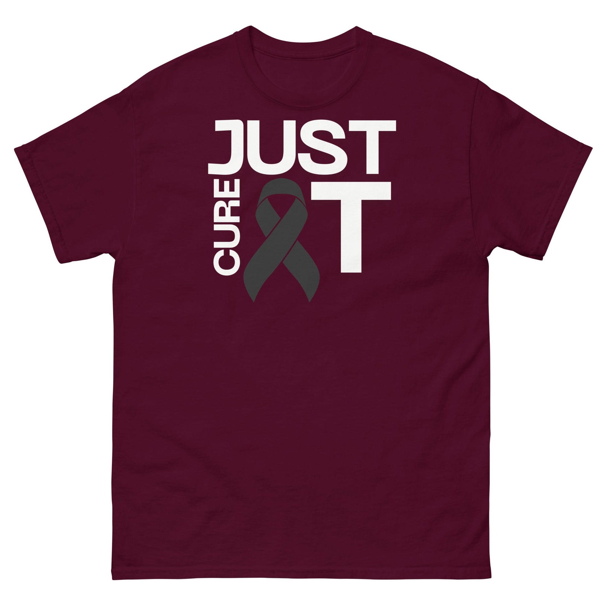 Melanoma Just Cure It Tee - JohnVsGBMMaroonS