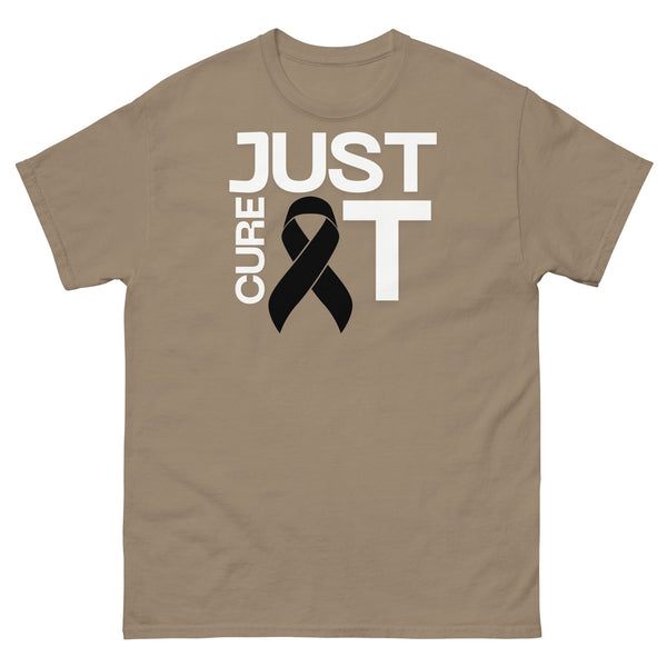 Melanoma Just Cure It Tee - JohnVsGBMBrown SavanaS