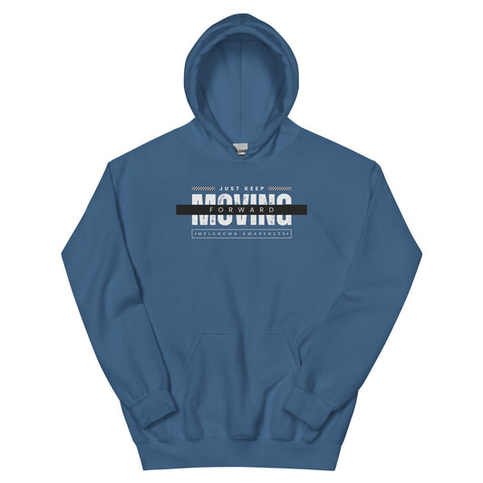 Melanoma Moving Forward Hoodie - JohnVsGBMIndigo BlueS