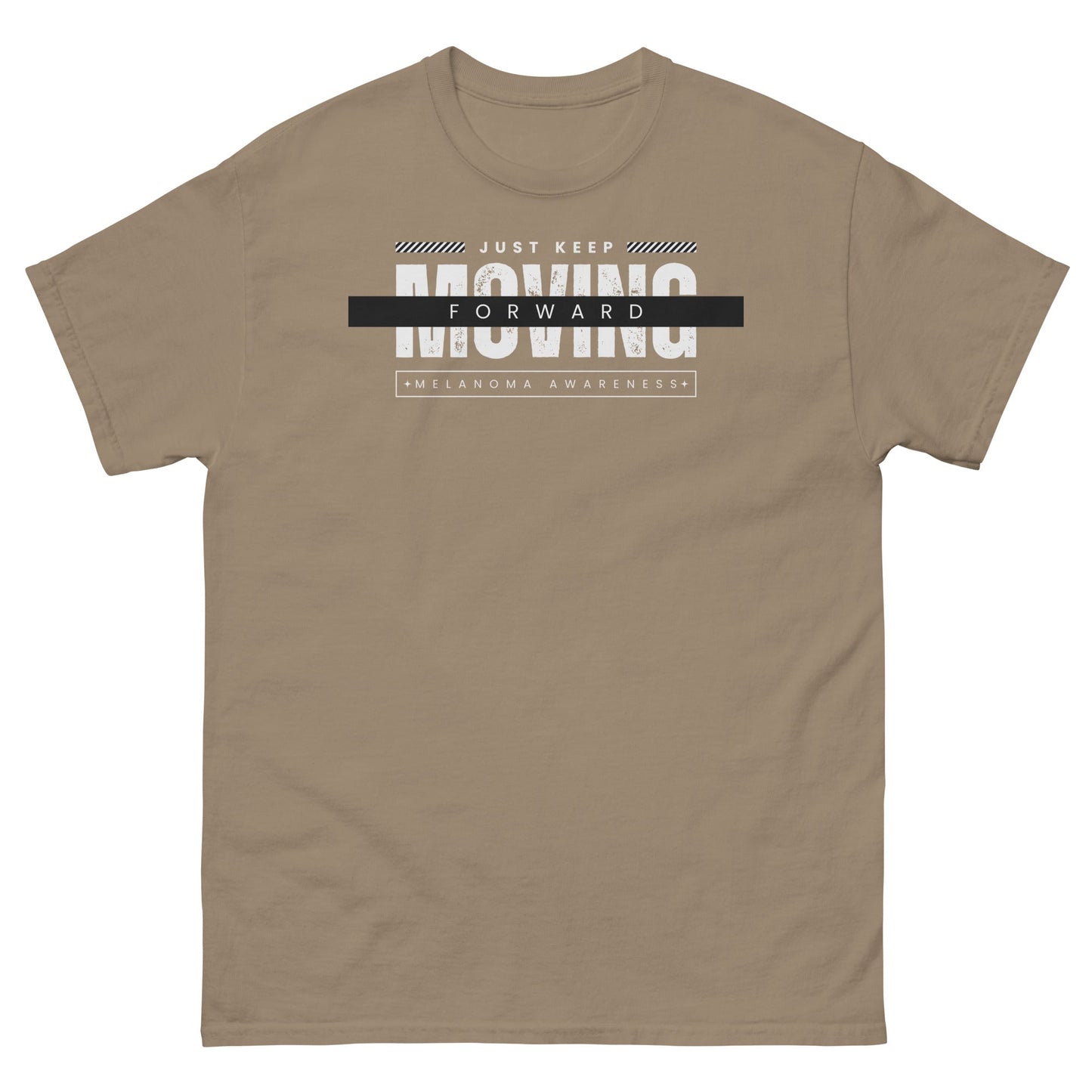 Melanoma Moving Forward Tee - JohnVsGBMBrown SavanaS