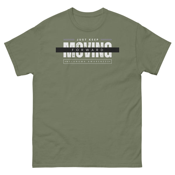 Melanoma Moving Forward Tee - JohnVsGBMMilitary GreenS