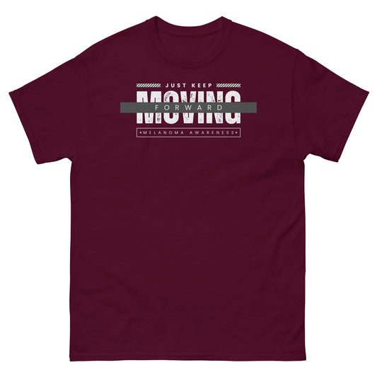 Melanoma Moving Forward Tee - JohnVsGBMMaroonS