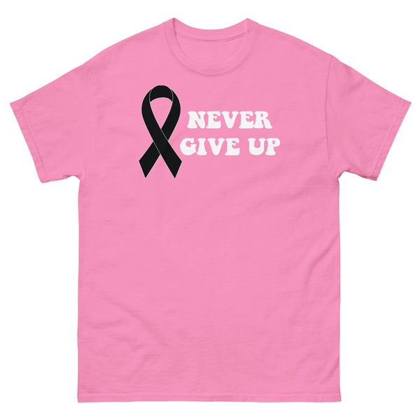 Melanoma Never Give Up Tee - JohnVsGBMAzaleaS