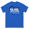 Melanoma No One Fights Alone Tee - JohnVsGBMRoyalS