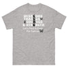 Melanoma Overcome Courage Tee - JohnVsGBMSport GreyS