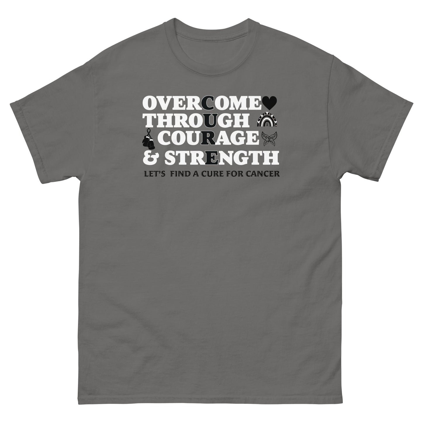 Melanoma Overcome Tee - JohnVsGBMCharcoalS