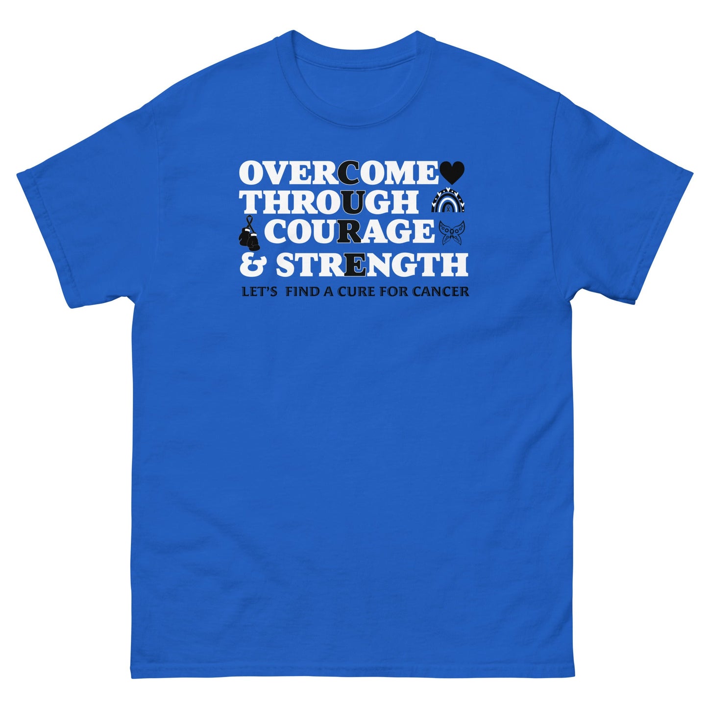 Melanoma Overcome Tee - JohnVsGBMRoyalS