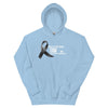 Melanoma Pale is The New Tan Hoodie - JohnVsGBMLight BlueS