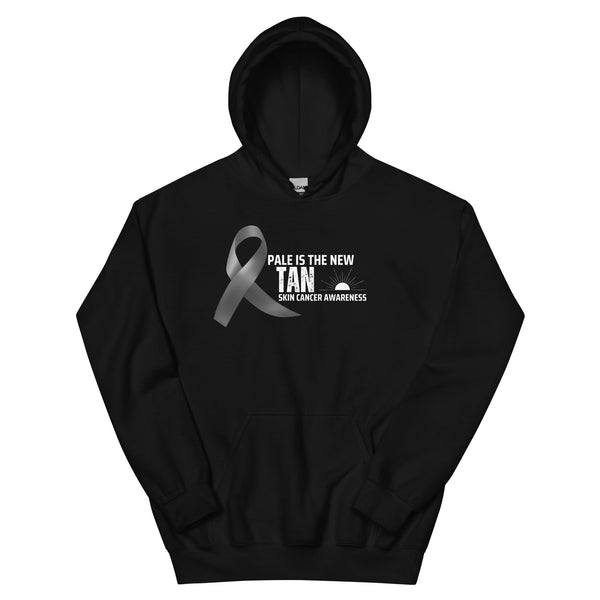 Melanoma Pale is The New Tan Hoodie - JohnVsGBMBlackS