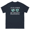 Melanoma Rather Be Shady Tee - JohnVsGBMNavyS