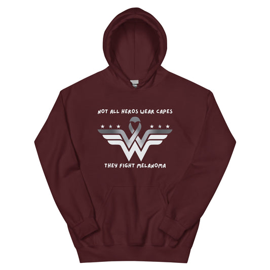 Melanoma Superhero Hoodie - JohnVsGBMMaroonS