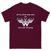 Melanoma Superhero Tee - JohnVsGBMMaroonS