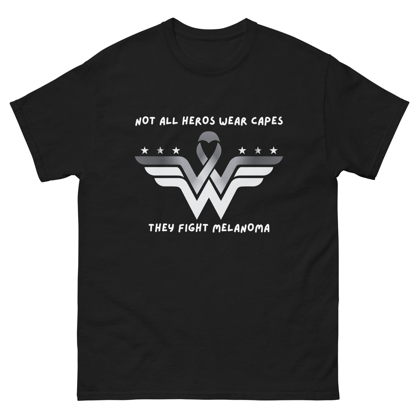 Melanoma Superhero Tee - JohnVsGBMBlackS