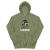 Melanoma Warrior Bow Hair Hoodie - JohnVsGBMMilitary GreenS