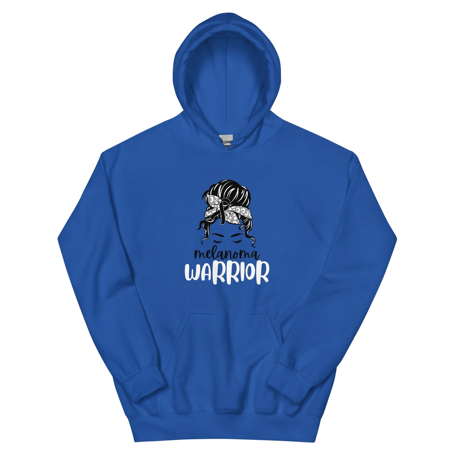 Melanoma Warrior Bow Hair Hoodie - JohnVsGBMRoyalS