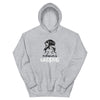 Melanoma Warrior Bow Hair Hoodie - JohnVsGBMSport GreyS