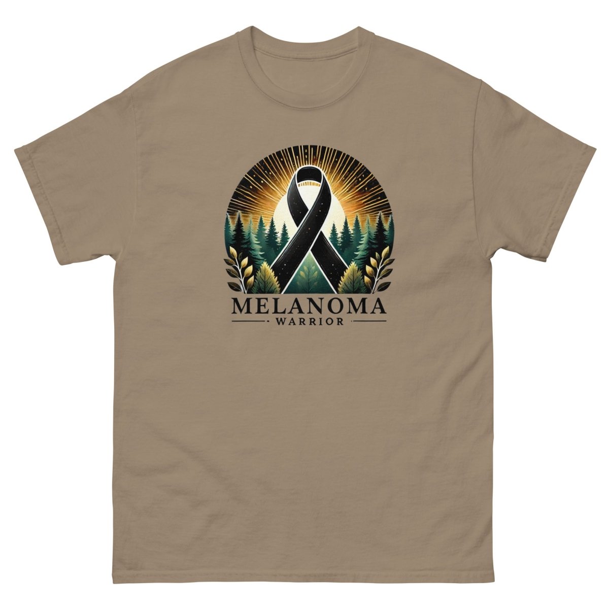 Melanoma Warrior Forest Tee - JohnVsGBMBrown SavanaS