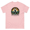 Melanoma Warrior Forest Tee - JohnVsGBMLight PinkS