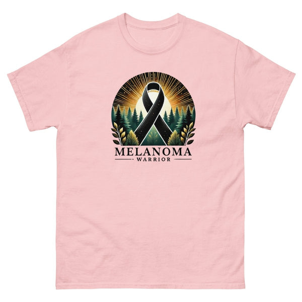 Melanoma Warrior Forest Tee - JohnVsGBMLight PinkS