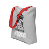 Melanoma Warrior Tote bag - JohnVsGBMRed