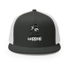 Melanoma Warrior Trucker Cap - JohnVsGBMCharcoal/ White