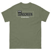 Melanoma Wear Sunscreen Tee - JohnVsGBMMilitary GreenS