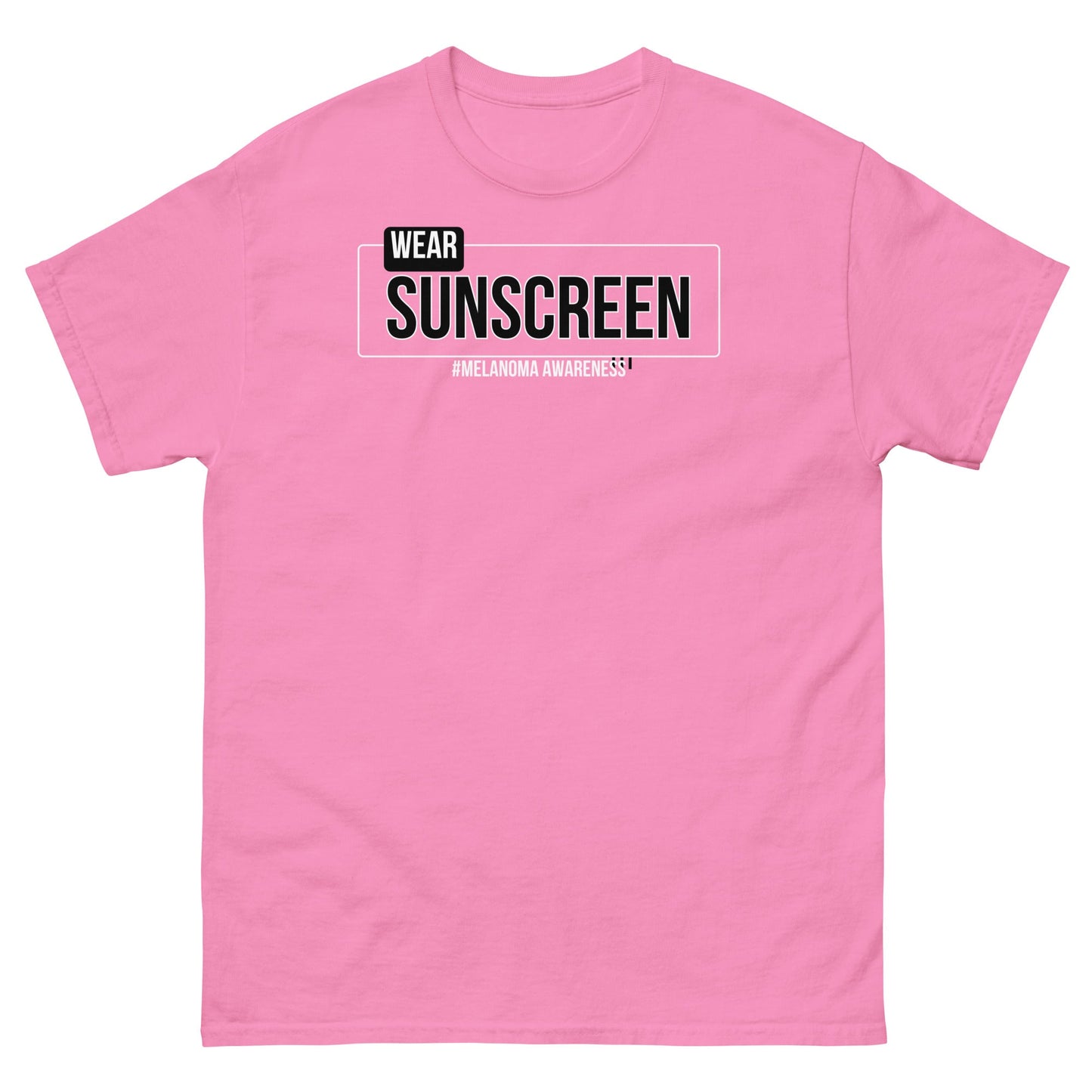 Melanoma Wear Sunscreen Tee - JohnVsGBMAzaleaS