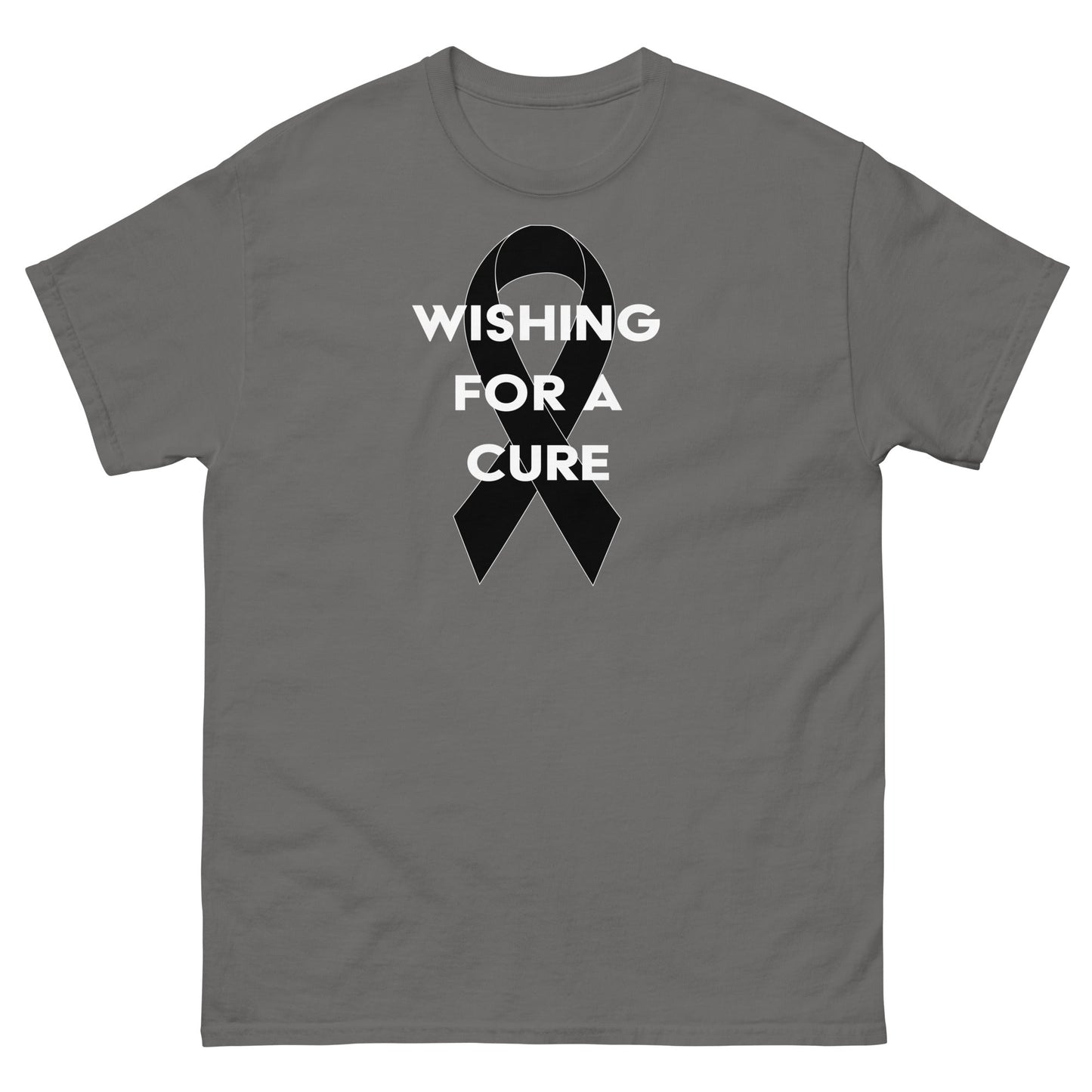 Melanoma Wishing for a Cure Tee - JohnVsGBMCharcoalS