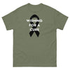 Melanoma Wishing for a Cure Tee - JohnVsGBMMilitary GreenS