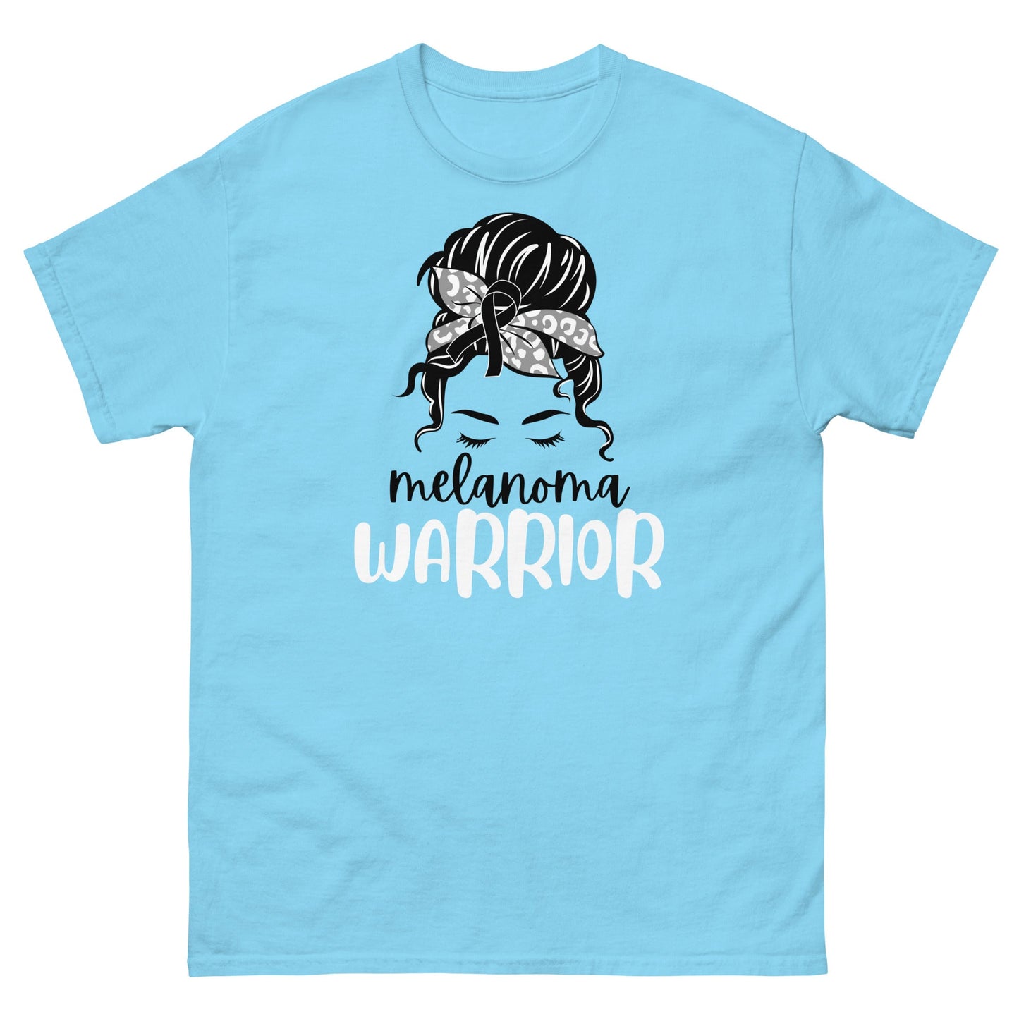 Melanoma Women Warrior Bow Tee - JohnVsGBMSkyS