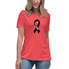 Melanoma Women's Awareness Tee - JohnVsGBMHeather RedS