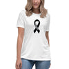 Melanoma Women's Awareness Tee - JohnVsGBMWhiteS