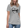 Melanoma Women's Heart Tee - JohnVsGBMAthletic HeatherS