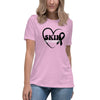 Melanoma Women's Heart Tee - JohnVsGBMHeather Prism LilacS