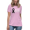 Melanoma Women's Never Tee - JohnVsGBMHeather Prism LilacS