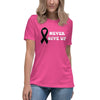 Melanoma Women's Never Tee - JohnVsGBMBerryS