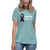 Melanoma Women's Never Tee - JohnVsGBMHeather Blue LagoonS