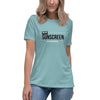 Melanoma Women's Sunscreen Tee - JohnVsGBMHeather Blue LagoonS