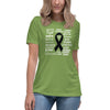 Melanoma Women's Words Tee - JohnVsGBMLeafS