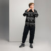 Men’s Brain Cancer Solid Black Windbreaker - JohnVsGBMBlackXS