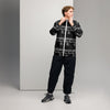 Men’s Brain Cancer Solid Black Windbreaker - JohnVsGBMBlackXS
