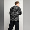 Men's Solid Brain Cancer Windbreaker - JohnVsGBMBlackXS