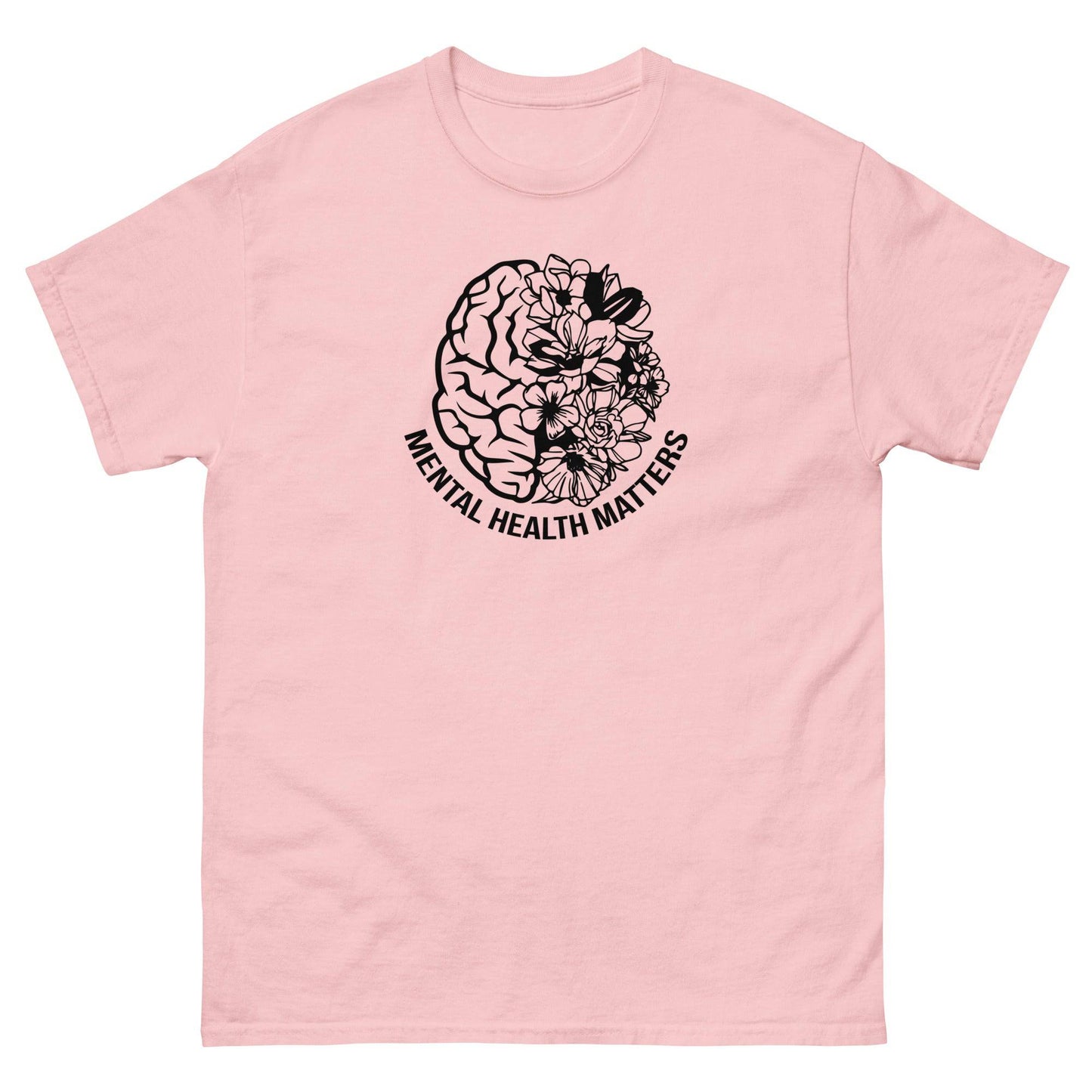 Mental Health Awareness Classic Tee - JohnVsGBMLight PinkS