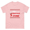 My Christmas Wish Is a Cure Cancer Unisex Classic Tee - JohnVsGBMLight PinkS