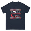 My Christmas Wish Is a Cure Cancer Unisex Classic Tee - JohnVsGBMNavyS